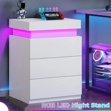 Comodino rgb led comò con - led,