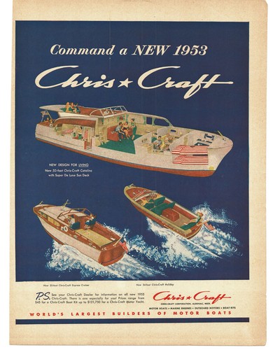 1953 chris craft boats - chris-craft,
