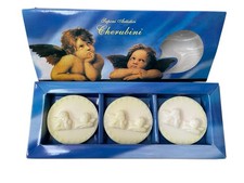 THREE SCENTED SOAPS DECORATED