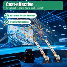 2PCS Lancia Confetti Macchina