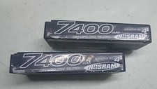 2 Batterie Nosram Lipo HV 7.6V 7400mAh NO Turnigy, Sunpadow, LRP, NOSRAM, INTEL