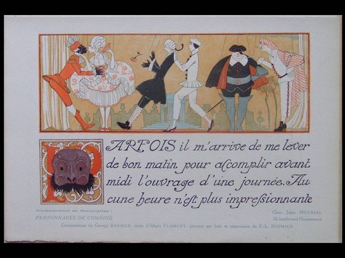 George barbier personnages de - george,