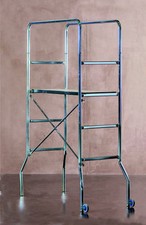 Marchetti Mini ponteggio trabattello L169xP65 H218 cm acciaio zincato SUPERTRIO