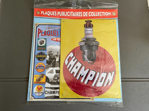 Placca metallica auto