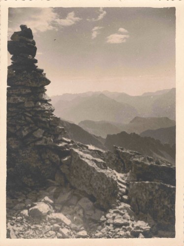 Ancienne photographie randonne - ancienne,
