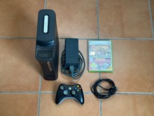 MICROSOFT XBOX 360 FAT HD 120 GB NERA CONSOLE ORIGINALE COMPLETA JOYPAD GIOCO