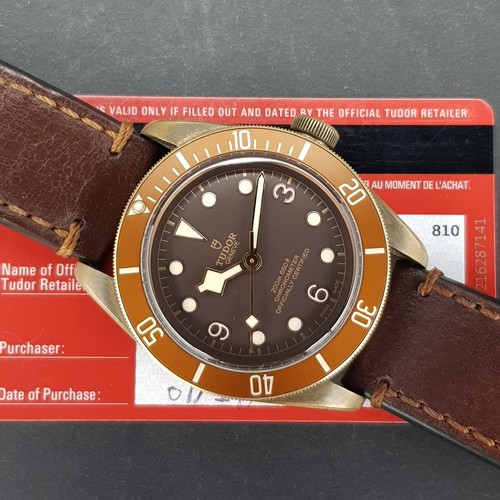 Tudor black bay bronze - black,