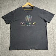 T-shirt Coldplay uomo XL band