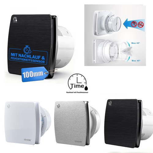 Ventilatore bagno ø100 - ventilatore, mm