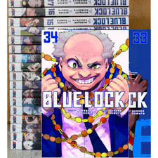Blue Lock: Set Manga Volume 1-34 Versione Inglese Fumetto NUOVO + DHL Veloce