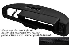 Copertura In Pelle Nera Con