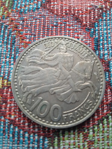100 franchi monaco 1950 - franchi,