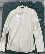 ZARA POLO CAMICIA MANICA LUNGA