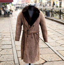 Cappotto Pelle Montone Lungo