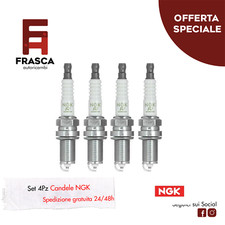 Candele 4 Pezzi NGK Citroen C3 1.4i Bivalent 73 CV 1.4i 73 CV 1.1i 610 CV 1.1