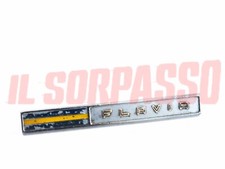 SCRITTA FREGIO MOSTRINA RADIO LANCIA FLAVIA COUPE ORIGINALE