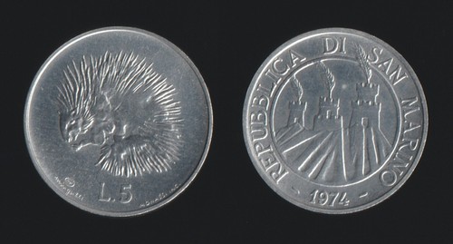 San marino lire 1974 - san, il