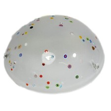 Plafoniera in vetro di Murano