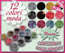12 BARATTOLI PAILLETTES