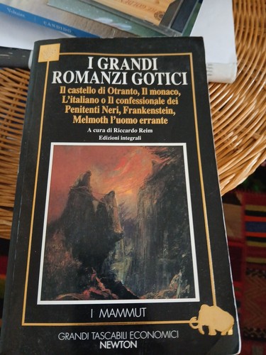 Libro grandi romanzi gotici - libro,