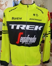 Maglia Ciclismo Santini Trek Segafredo Termofelpa alta visibilita'