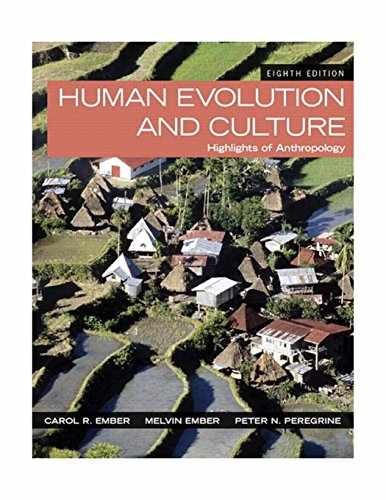 Human evolution and culture - human, culture: