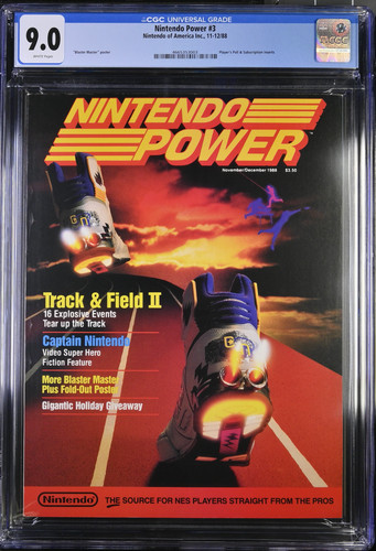 Nintendo power cgc 9 - power,