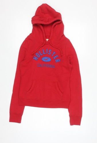 Felpa donna hollister - hollister, rossa