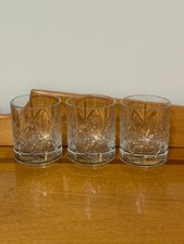 Set 3 bicchieri in vetro