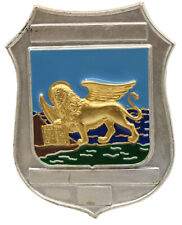placca omerale smaltata metallo polizia veneto leone san marco uniforme divisa