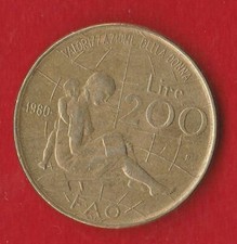 ITALIA REPUBBLICA 200 LIRE