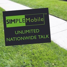 Insegna da cortile semplice