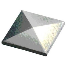 Copripilastro Copri Colonna Acciaio Zincato 120mm  Fc 165 Cancelli 