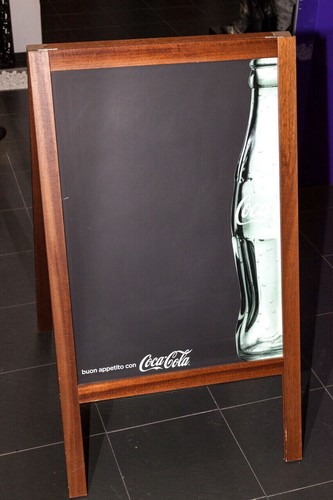 Coca cola lavagna doppia - coca-cola,