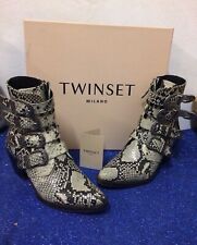 TWIN SET BY SIMONA BARBIERI ?STIVALETTI PITONATI N 36 ?????