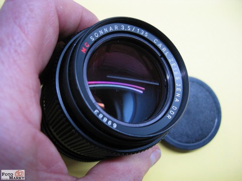 Teleobiettivo carl zeiss jena - carl,