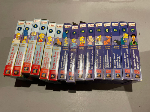 Simpson vhs prima seconda - prima, e