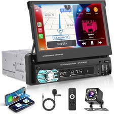 Single 1DIN Car Radio Stereo