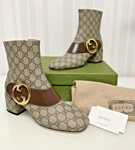 Gucci stivaletti supreme - stivaletti, gg
