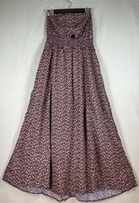 Women L Tall Strapless Maxi