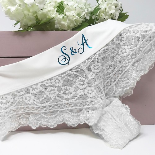 Mutandine sposa personalizzate - sposa,