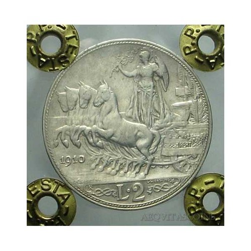 Vittorio emanuele iii 2 lire - -,