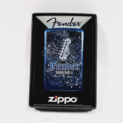 Zippo lighter fender guitar - zippo,
