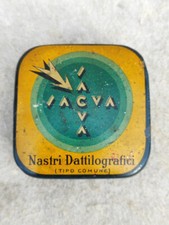 scatola latta nastro Sacva macchina da scrivere Olivetti ventennio