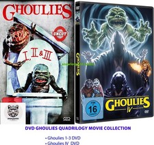 DVD GHOULIES QUADRILOGY MOVIE
