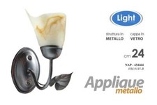 LAMPADA APPLIQUE PARETE MURO