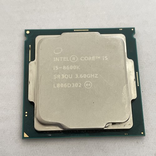 Intel core 8600k lga - core, 1151