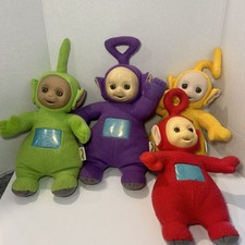 Set 4 Teletubbies Peluche
