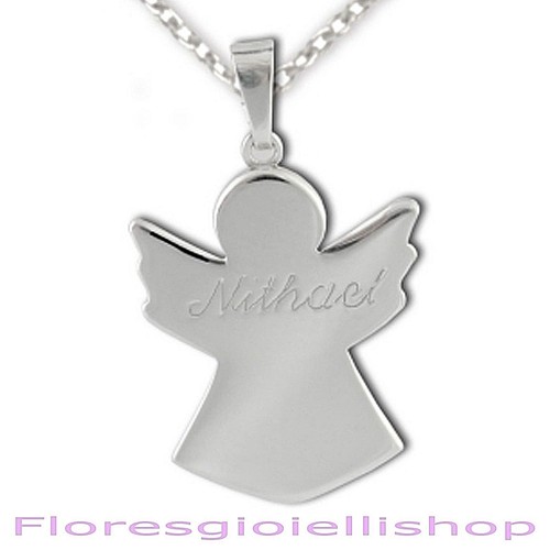 Collana con angelo - collana,