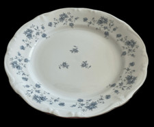 Set 2 piatti ghirlanda blu